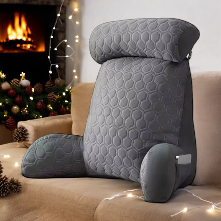 Nuvibe Cushon Grey - Christmas Picture