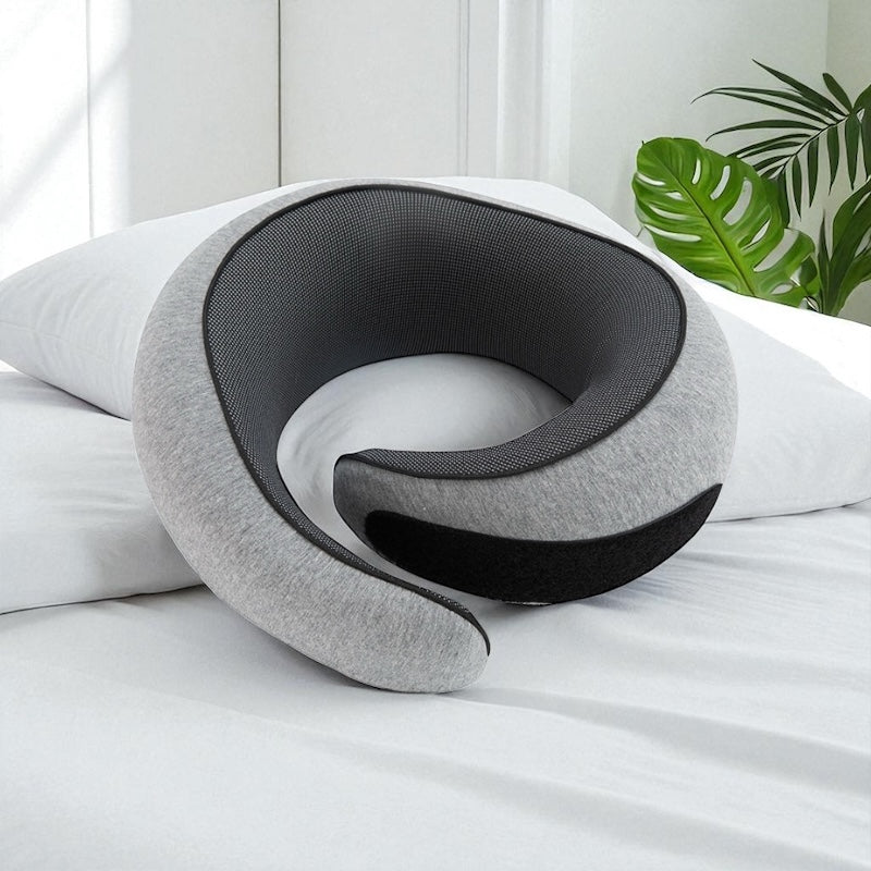 NuVibe™ ErgoNest Neck Cushion– Ergonomic curve structure for superior cervical alignment